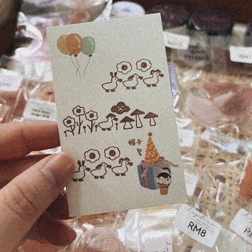 木质【chopdiam】马来西亚作家 印章 商品图4