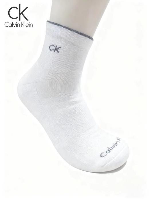 无折扣 Calvin Klein CK男士中筒运动袜  舒适与质感双在线 商品图4