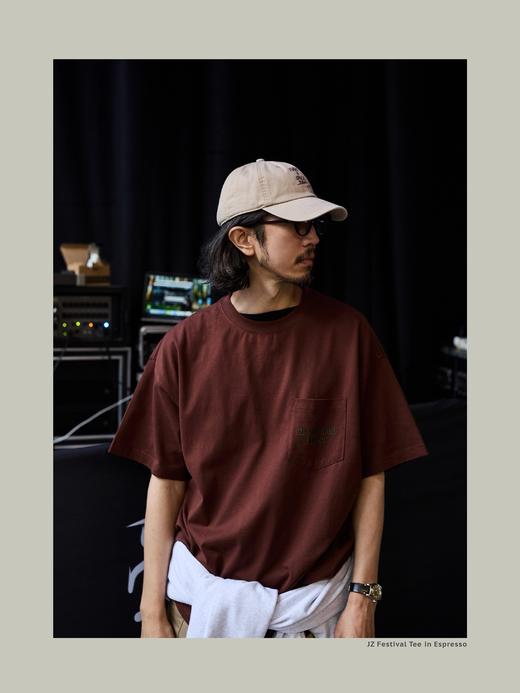 【T恤爵士插画款咖啡色】U.Sage x JZ Festival联名限定 商品图1