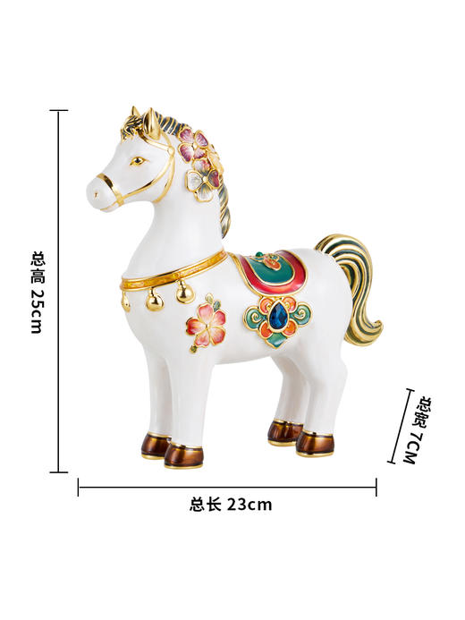 E-NSM-H0585 诺诗曼 马上有钱花 珐琅彩摆件 商品图4