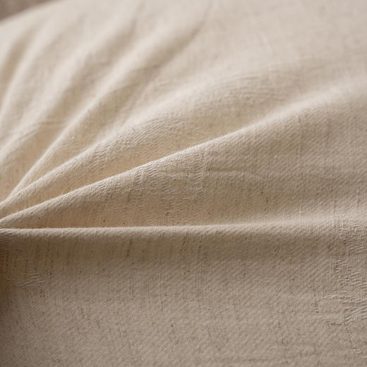 自然醒白云织梦亚麻枕棉麻高低枕芯花边亚麻刺绣枕头XK 商品图9