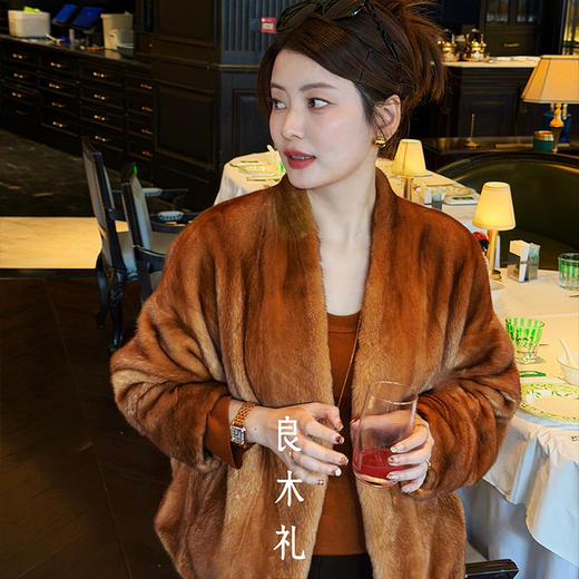 【预售7天】良木礼水貂外套（D251102761F） 商品图4