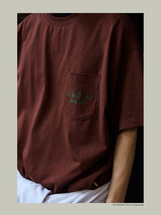 【T恤爵士插画款咖啡色】U.Sage x JZ Festival联名限定 商品图3