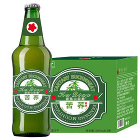 [啤酒]雁荡山苦荞啤酒460ml*12瓶整箱【升级版】