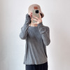 外穿长袖T恤女士修身打底衫 商品缩略图5