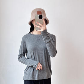 外穿长袖T恤女士修身打底衫