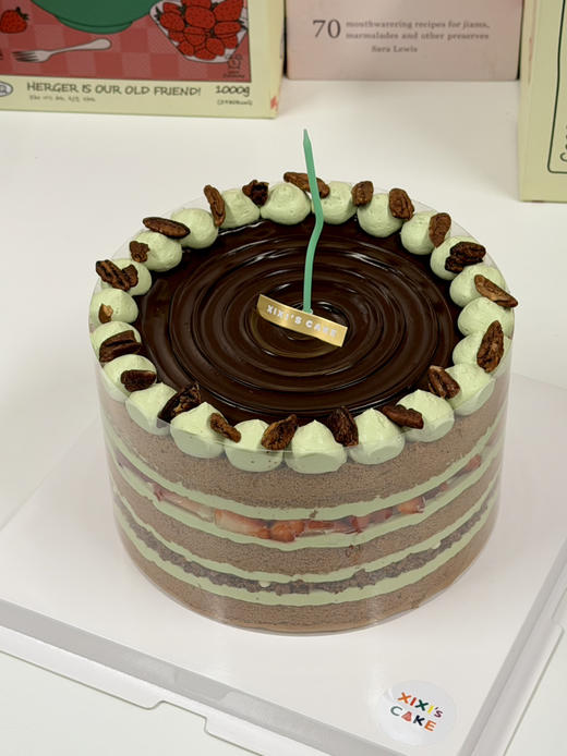 巧克力开心果裸蛋糕 商品图6