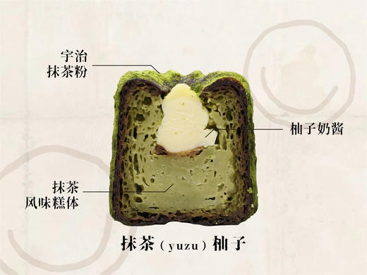 抹茶【yuzu】柚子可露丽 商品图1