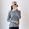外穿长袖T恤女士修身打底衫 商品缩略图6