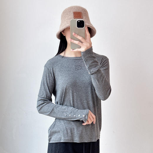 外穿长袖T恤女士修身打底衫 商品图6