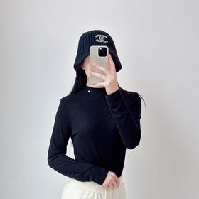 圆领长袖天丝面膜T恤打底衫显瘦上衣