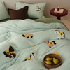 【换季出清】自然醒保暖舒适A版240g蚂蚁绒B版230g牛奶绒毛巾绣四件套HS 商品缩略图10
