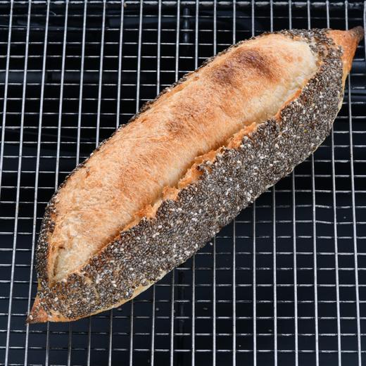 奇亚籽短法棍【T65法国粉鲁邦种天然酵母，健身减脂推荐】 商品图0