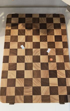 M03AN83美珑美利Kitchenlite棋盘格方角菜板45x31x2.5