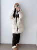 2023冬季新款小众白鹅绒长款立领简约百搭显瘦羽绒外套 商品缩略图5