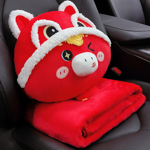 自然醒醒师小马驹三用抱枕毯QYL 商品图9