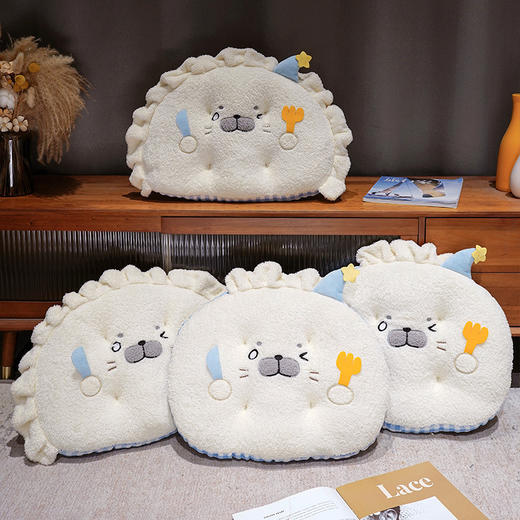 自然醒萌萌小海豹扁扁坐垫QYL 商品图12