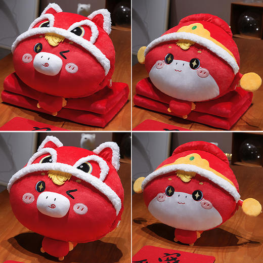 自然醒醒师小马驹三用抱枕毯QYL 商品图4