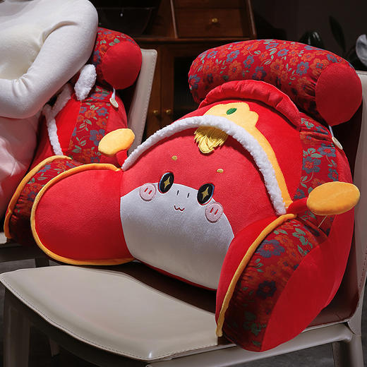 自然醒醒狮小马驹三层纱拥抱式腰靠QYL 商品图9