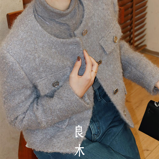 良木礼小香羊毛外套（Q8111） 商品图2