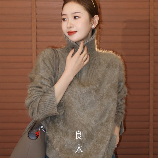 【部分现货】良木礼山羊绒拉链上衣（Q2592666） 商品图6