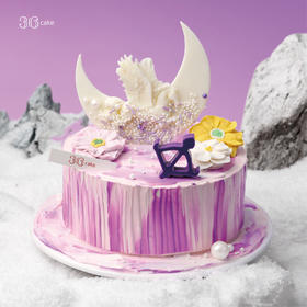 射手座·肯陶洛斯之梦∙草莓酸奶红丝绒裱花蛋糕，可选1/1.5/2.5/3.5/6磅