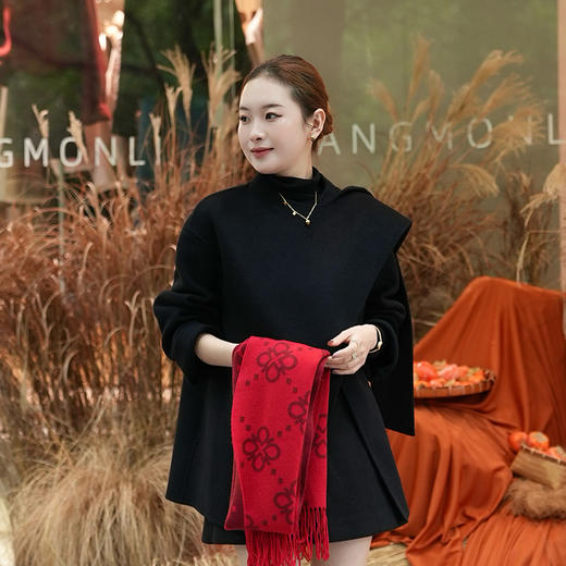 【特价不退换】【预售7天】良木礼山羊绒大衣（D25102802） 商品图1