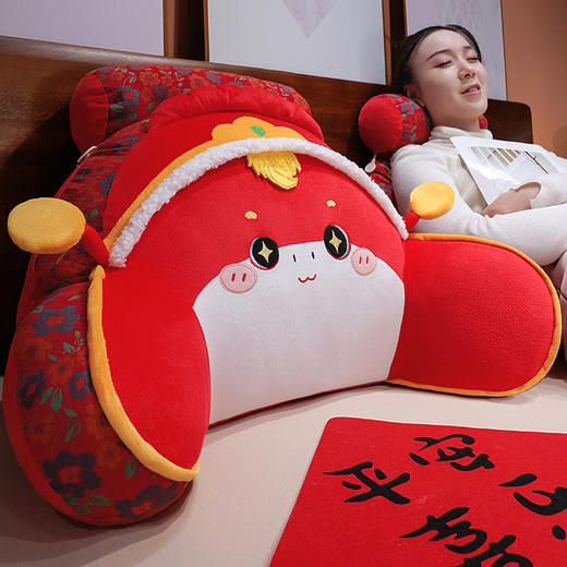 自然醒醒狮小马驹三层纱拥抱式腰靠QYL 商品图8