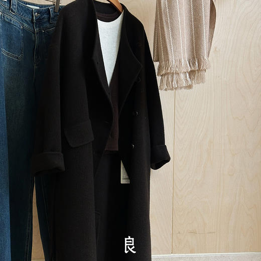 【特价不退换】【部分现货】良木礼山羊绒大衣（D25102801） 商品图2