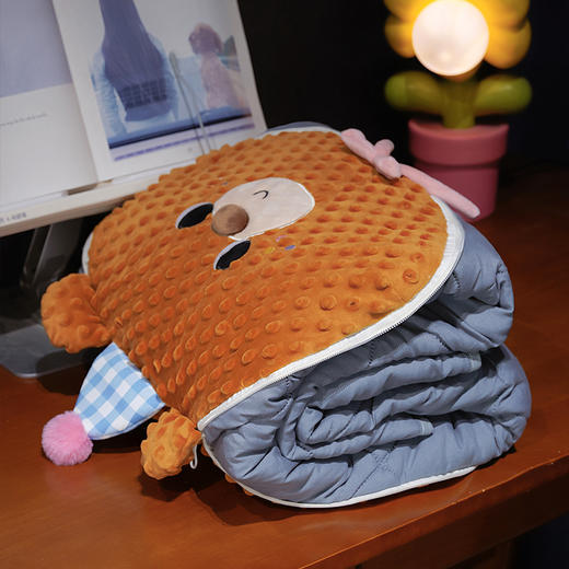 自然醒泡泡绒大头系列抱枕被QYL 商品图12