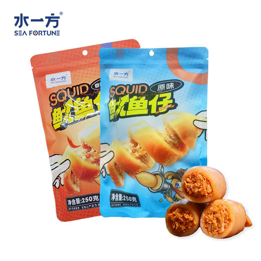 【水一方】水一方鱿鱼仔|250g|原味/辣味 定量装【快递】 商品图0