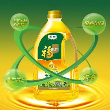 福临门 黄金产地玉米油 1.8L/桶【BH】【JJY】 商品图1