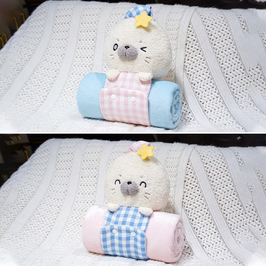 自然醒萌萌海豹立体卷毯QYL 商品图6