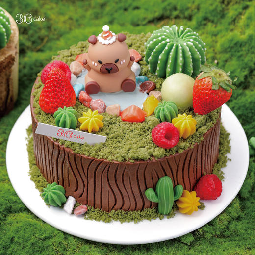 射手座·卡皮巴拉·奥利奥芒果巧克力奶油蛋糕，可选1.5/2.5/6磅 商品图1