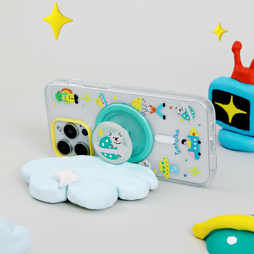 限时折上折【奇妙假期】TYAKASHA塔卡沙联名系列 MAGSAFE磁吸 Round圆啪嗒系列 考拉星球 商品图1