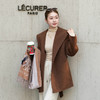 【特价不退换】【预售7天】良木礼骆马绒大衣（腰带）（D251101205） 商品缩略图3