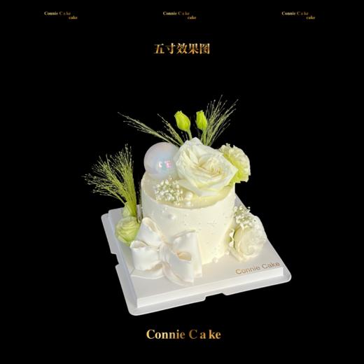 白色鲜花翻糖蝴蝶结 商品图3