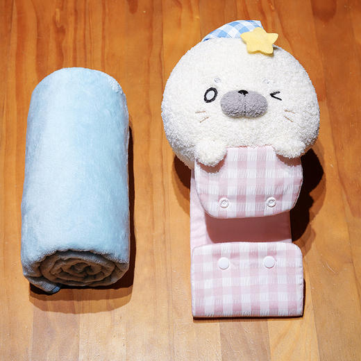 自然醒萌萌海豹立体卷毯QYL 商品图11