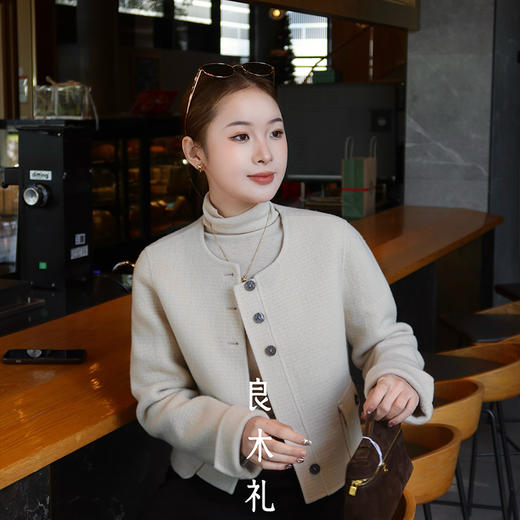 【特价不退不换】【部分现货】良木礼山羊绒外套（D2584101） 商品图2