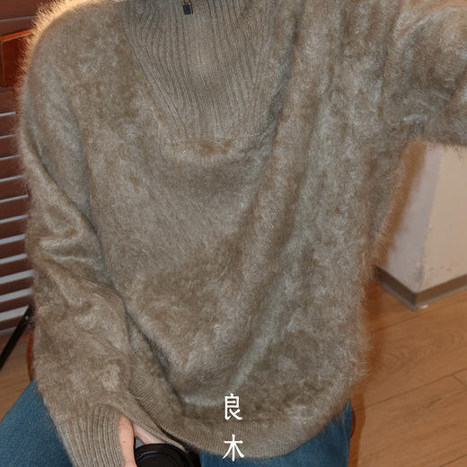 【部分现货】良木礼山羊绒拉链上衣（Q2592666） 商品图8
