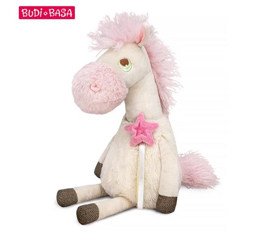 BUDIBASA巴迪宝思马年限定玩偶粉星白马-波拉Pola 商品图1