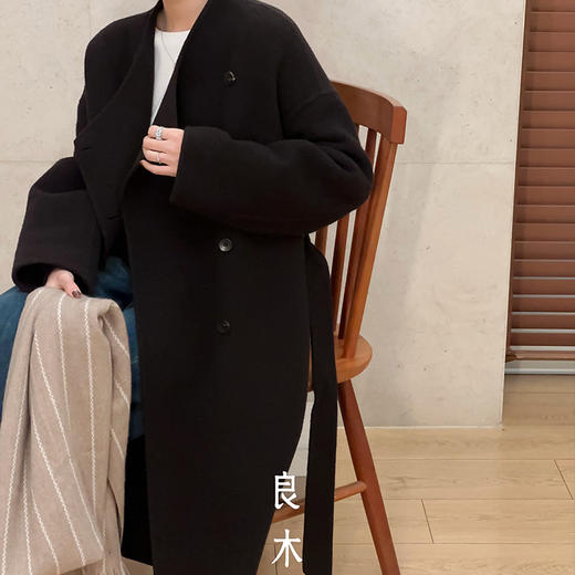 【特价不退换】【部分现货】良木礼山羊绒大衣（D25102801） 商品图1