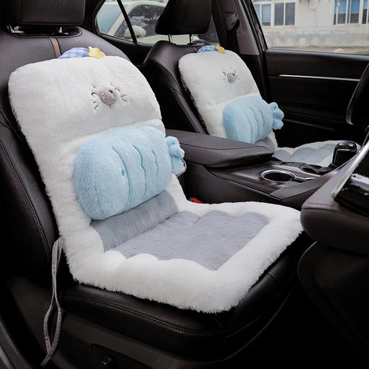 自然醒萌萌海豹护腰连体坐垫QYL 商品图13