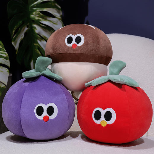 自然醒大眼仔果蔬系列泡沫粒子变形U枕QYL 商品图8