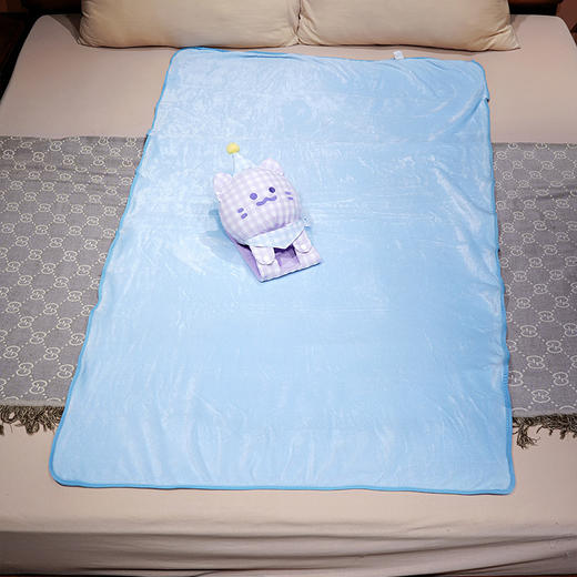 自然醒带帽方巾喵立体卷毯QYL 商品图14