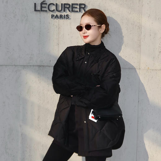 【特价不退不换】【部分现货】良木礼翻领鹅绒服（D8255F） 商品图0