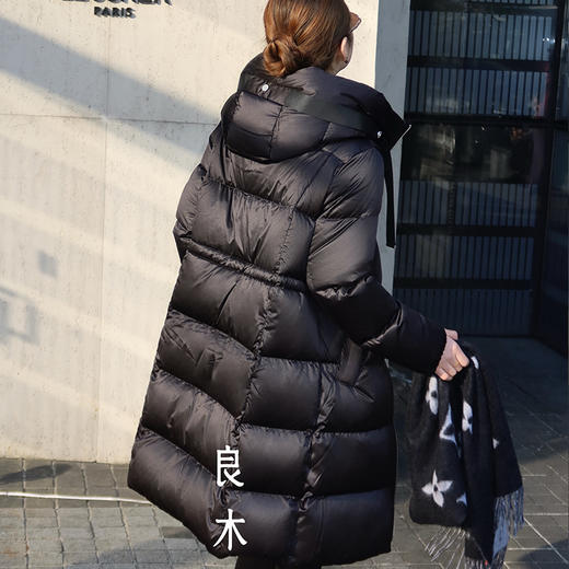【预售7天】良木礼连帽中长鹅绒服（2310） 商品图3