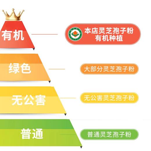 一价到底【有机灵芝孢子粉】纯正长白山灵芝 0添加 粉质细腻 速溶于水 赠长白山人参 250g*1瓶（2.10-2.23停发）（2.10-2.24停发） 商品图6