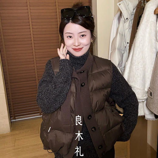【特价不退换】【预售7天】良木礼羽绒马甲（D251102208F） 商品图7