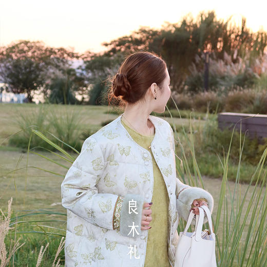 【特价不退换】【预售7天】良木礼水貂鹅绒服（D25102671） 商品图2